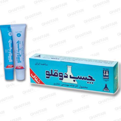 چسب دوقلو شفاف غفاری